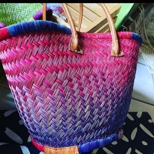 Ombré 3 way convertible beach bags